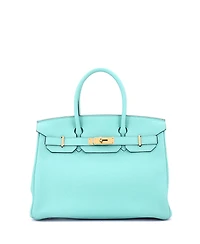 Pre-Owned HERMES Birkin Handbag Togo with Gold Hardware