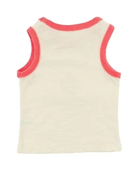 Unisex Billie Slub Ringer "LIFEGUARD" Screenprint Tank - Baby, Little Kid
