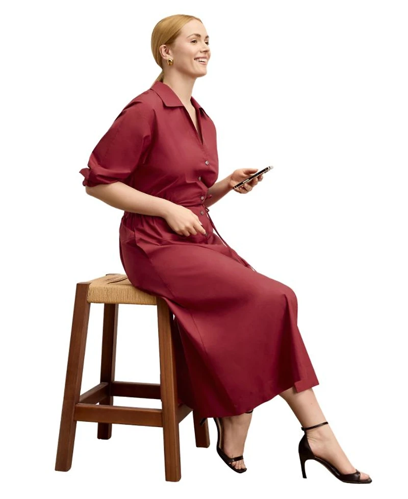 Women's Boden Al Cotton Poplin Fresco Dress