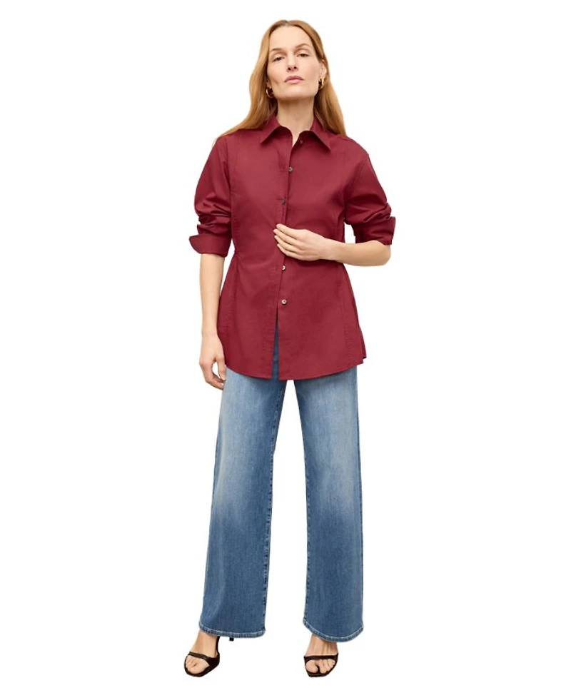 Cotton Poplin Bentley Al Fresco Shirt