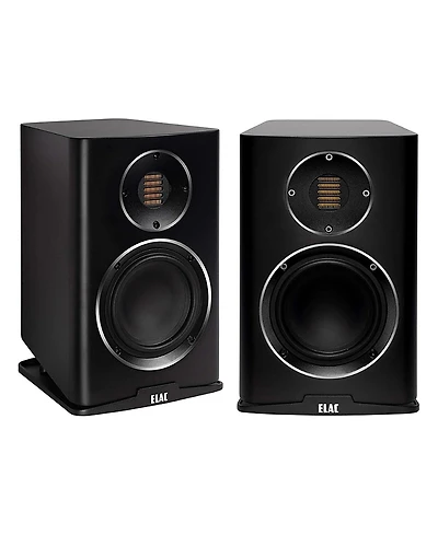 Elac BS243.4-sb 5.25" Bookshelf Speakers