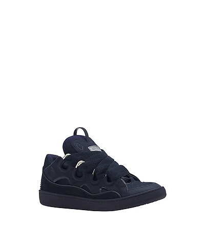 Lanvin Unisex Curb Leather Sneakers