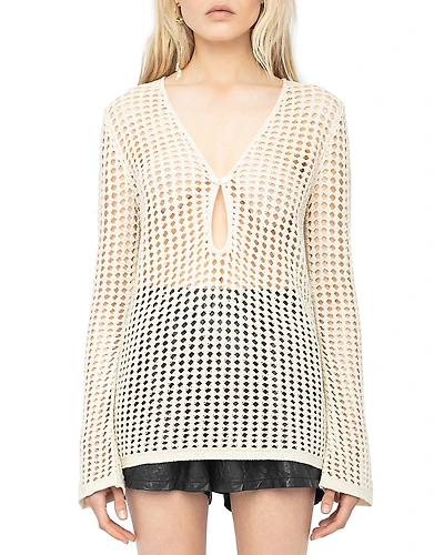 Zadig & Voltaire Rany Crochet Sweater