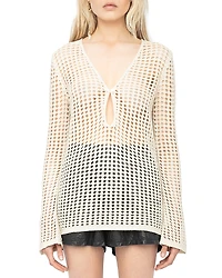 Zadig & Voltaire Rany Crochet Sweater