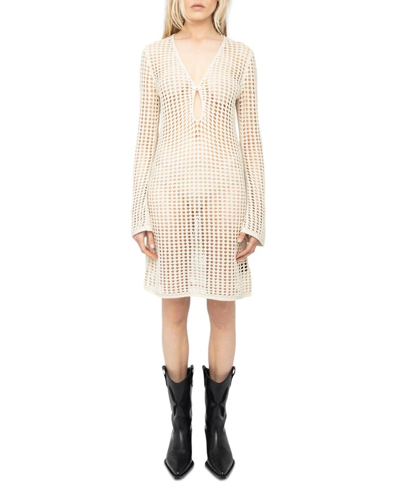 Short Crochet Dress