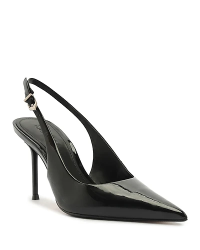 Schutz Women's Paola Patent Leather Classic Slingback Pumps
