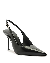 Schutz Women's Paola Patent Leather Classic Slingback Pumps