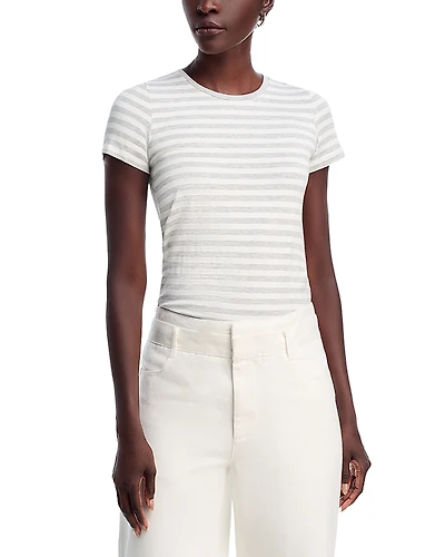 Majestic Filatures Striped Crewneck Tee