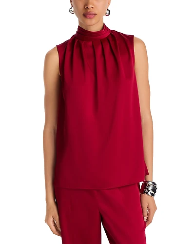 Misook Mock Neck Tank Top