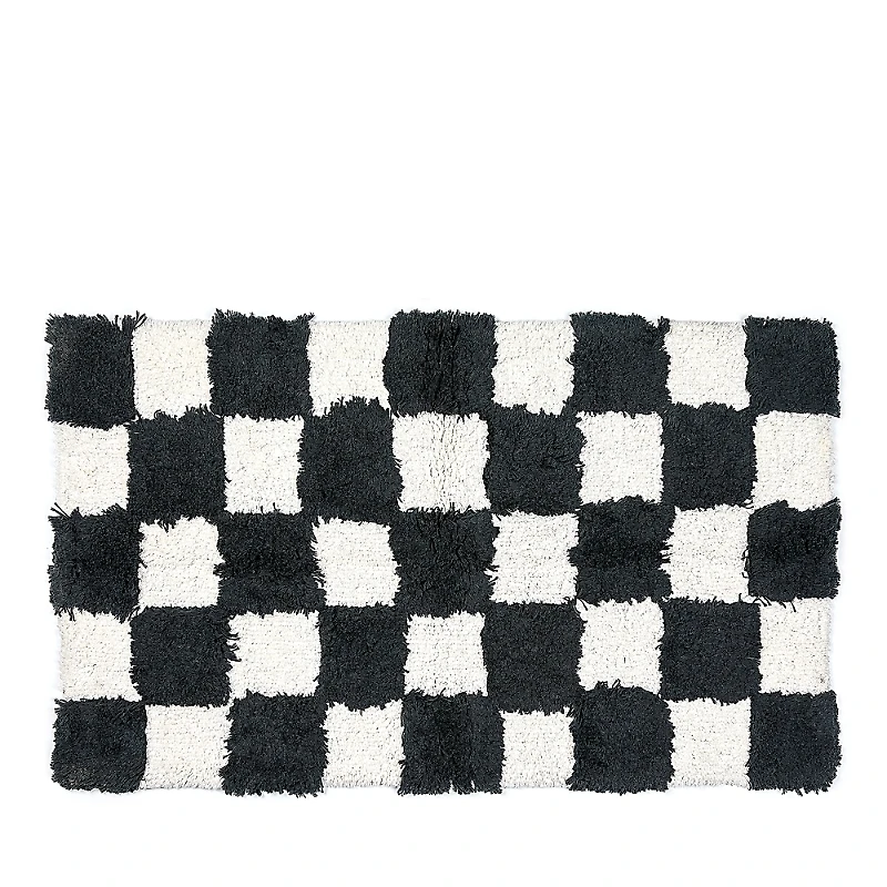 MacKenzie-Childs Checkerboard Bath Rug