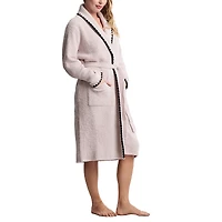 Barefoot Dreams CozyChic Blanket Stitch Robe
