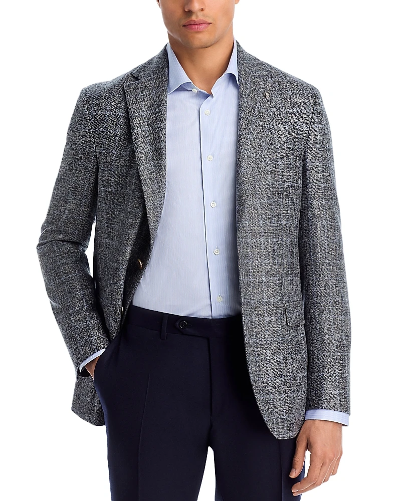 Jack Victor Midland Brushed Plaid Regular Fit Sport Coat