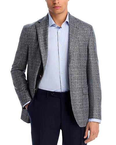 Jack Victor Midland Brushed Plaid Regular Fit Sport Coat