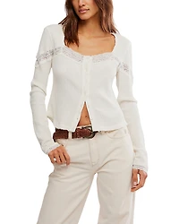 Free People Lets Party Cardi