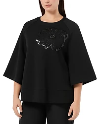 Marina Rinaldi Roen Black Sweatshirt