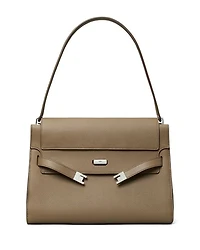 Lee Radziwill Pebble Leather Large Shoulder Bag