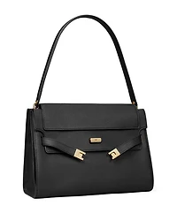 Lee Radziwill Pebble Leather Large Shoulder Bag