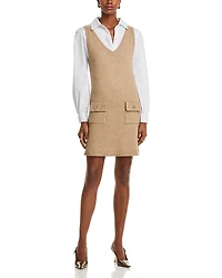 Cinq a Sept Vivianne Layered Look Dress