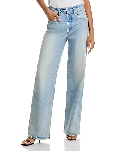 Paige Sasha High Rise Wide Leg Jeans