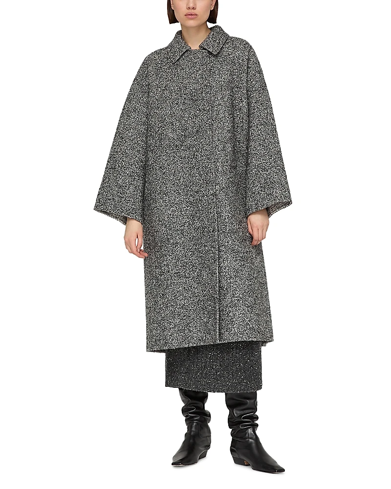 Lafayette 148 New York Reversible Drop Shoulder Coat
