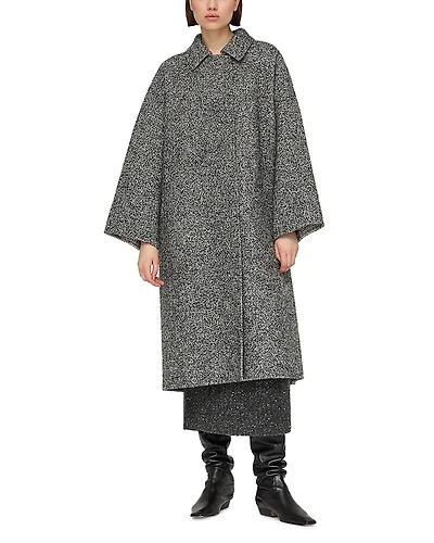 Lafayette 148 New York Reversible Drop Shoulder Coat
