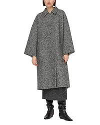 Lafayette 148 New York Reversible Drop Shoulder Coat