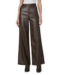 Joe's Jeans The Mia Faux Leather Wide Leg Pants