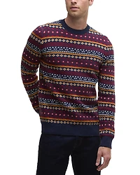Barbour Easdale Fair Isle Crewneck Sweater