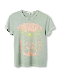 Junk Food Clothing Women's Grateful Dead Skeleton Solstice Original Tee