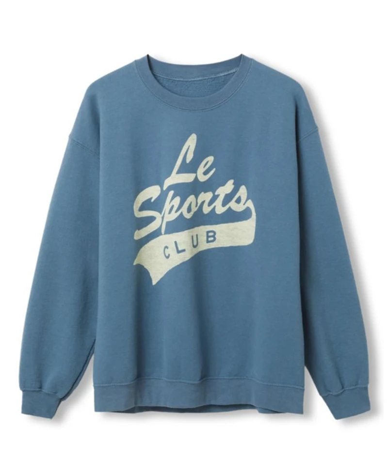 Le Sports Club Flea Market Fleece Sweater