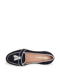 Women's Suede and Leather Tassel Loafer