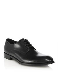Men's Plain Toe Lace Up Derby Shoes - Exclusive