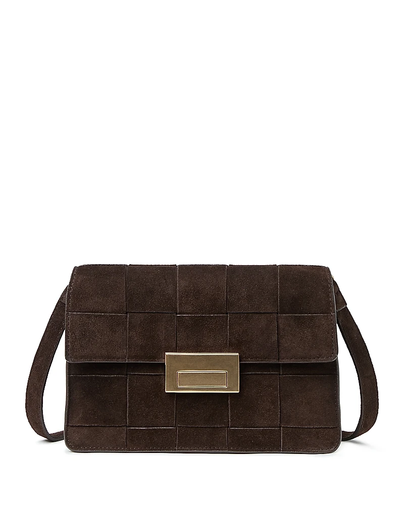 Loeffler Randall Delphine Leather Clutch
