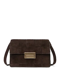 Loeffler Randall Delphine Leather Clutch