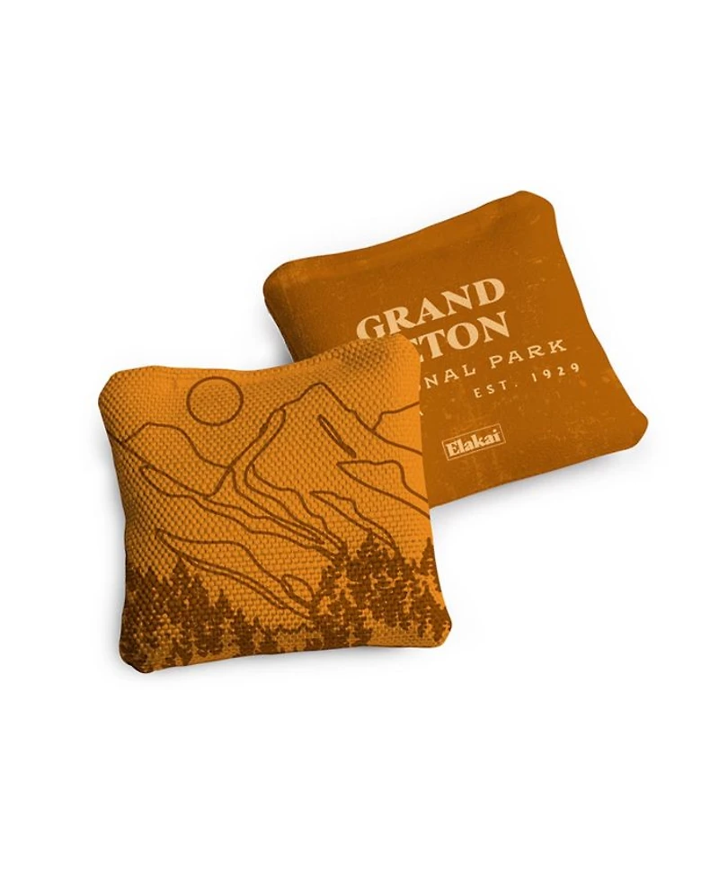 Grand Teton National Park Durasuede + Turbo Polyglide Pilot Versacraft Cornhole Bags