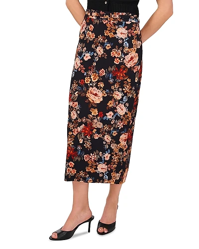 Ted Baker Floraas Belted Midi Skirt