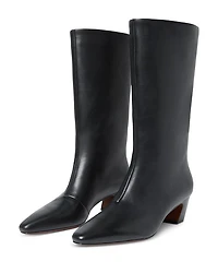 Women's Pointed Mid Shaft Boots