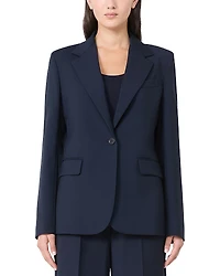 Weekend Max Mara Lamine Wool Blazer