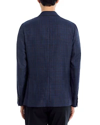 Plaid Regular Fit Soft Sport Coat
