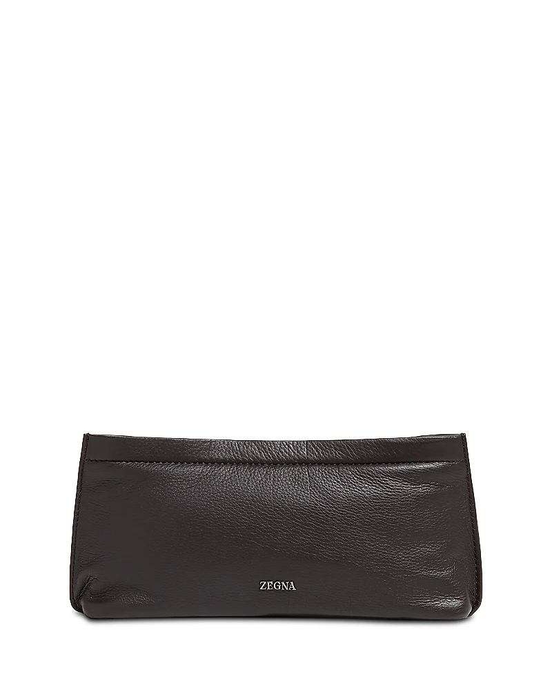 Zegna Secondskin Leather Pouch