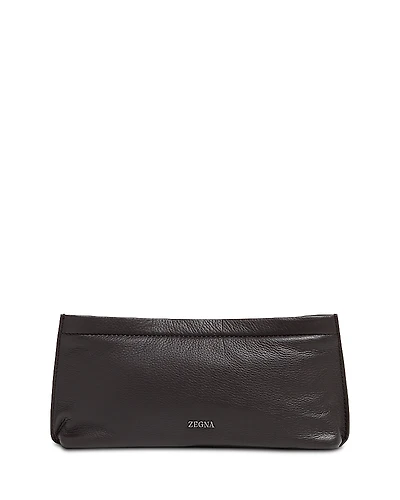 Zegna Secondskin Leather Pouch