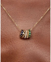 Solid Stella Charm Necklace