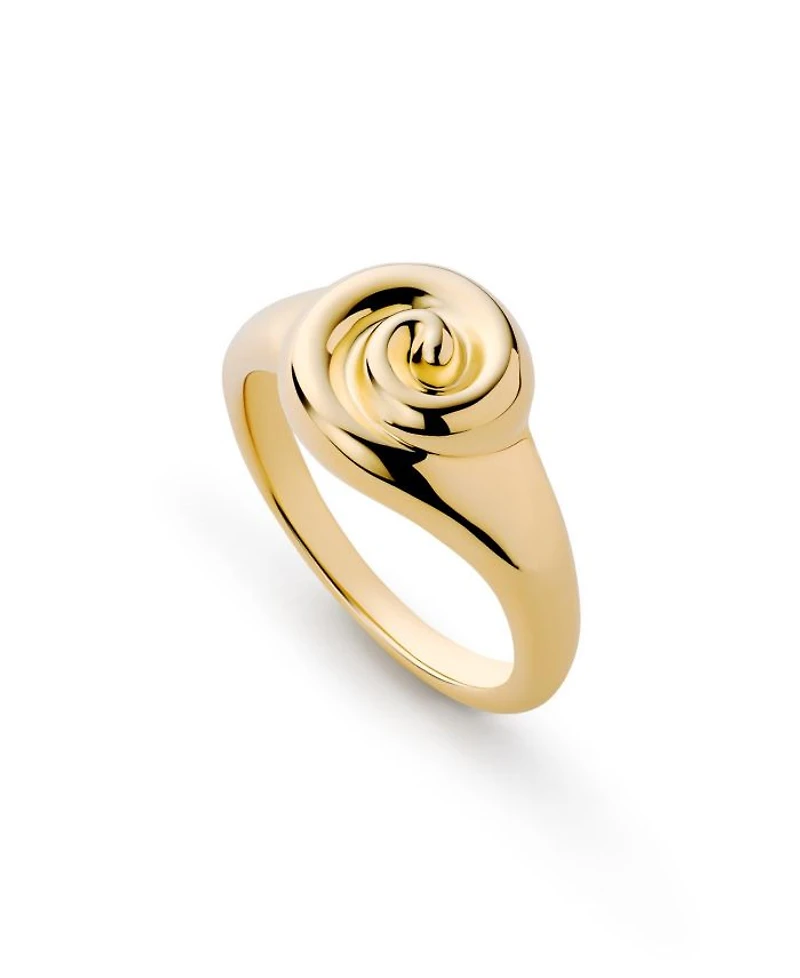 Ariel Gold Signet Ring