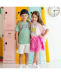 Girls' First Grade Pencil Bow Short Sleeve T-Shirt - Little Kid, Big Kid