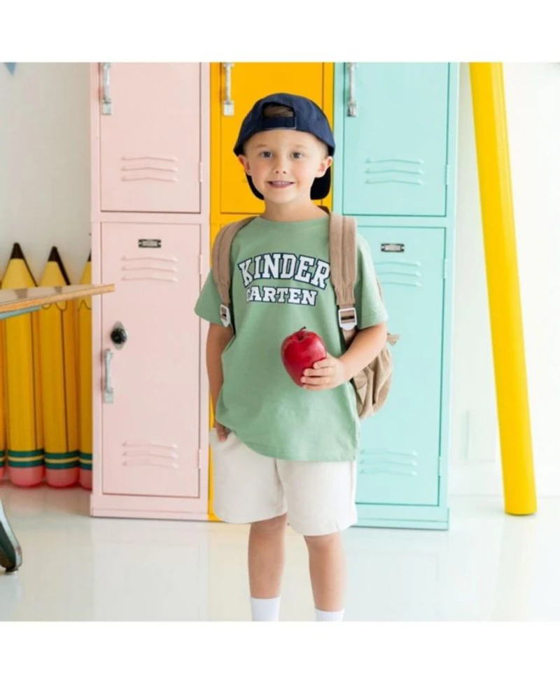 Boys' Kindergarten Varsity Short Sleeve T-Shirt - Little Kid, Big Kid