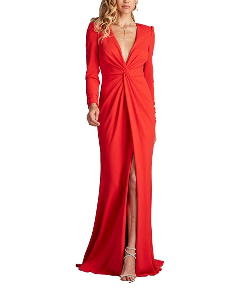 Bates Twist-Front Gown