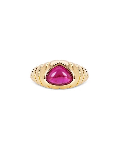 Marina B Timo Cabochon Rubellite Ring