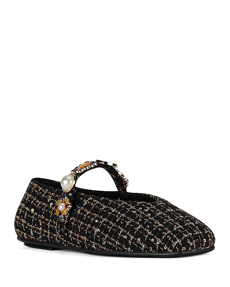 Jeffrey Campbell Women's Amarissa 2 Embellished Flats