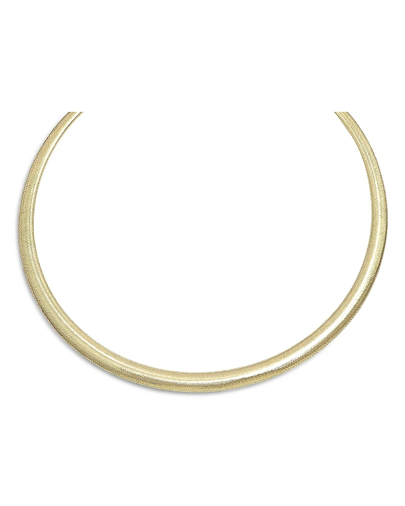 Bloomingdale's Fine Collection Domed Flex Collar Necklace 14K Yellow Gold, 18
