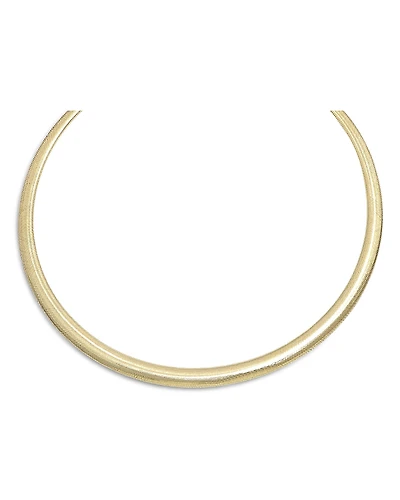 Bloomingdale's Fine Collection Domed Flex Collar Necklace 14K Yellow Gold, 18